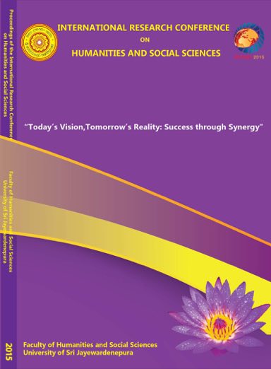 4th IRCHSS 2015 proceedings cover