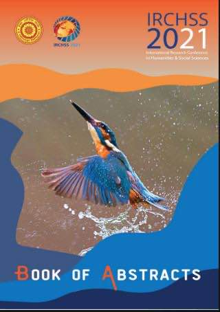 7th IRCHSS 2021 proceedings cover